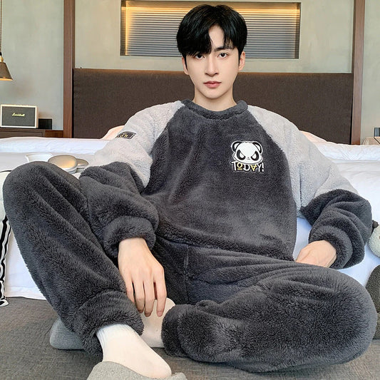 Pyjama Homme Hiver Chaud et Confortable - PanierRoyale