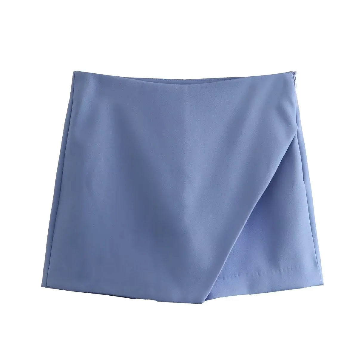 Jupe Femme Courte Élastique avec Fermeture Latérale