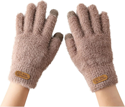 Gants Hiver Touch pour Femme avec Accès Téléphone