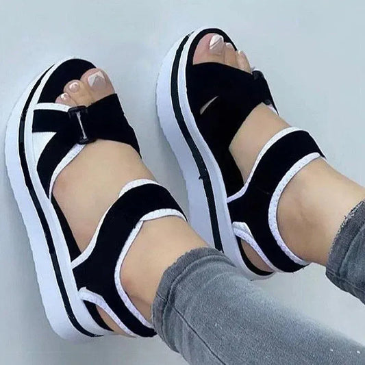 Sandales Hauts Talons Été Femme Chic - PanierRoyale