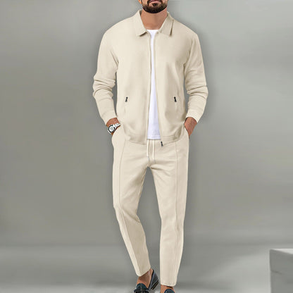 Survêtement Homme Polyester Coupe Ajustée Sport