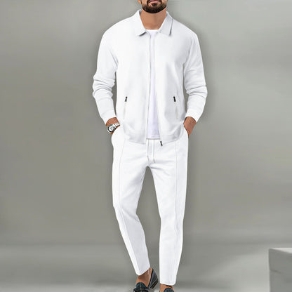 Survêtement Homme Polyester Coupe Ajustée Sport - PanierRoyale