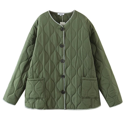 Veste femme décontractée à boutons - BerlinGlamour
