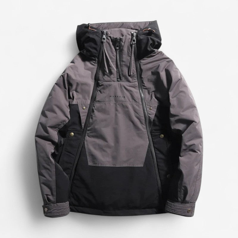 Blouson Streetwear Zippé avec Capuche et Poches - PanierRoyale