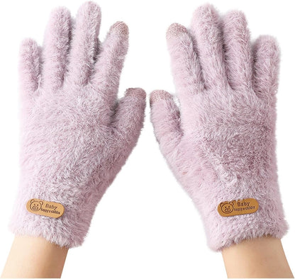 Gants Hiver Touch pour Femme avec Accès Téléphone