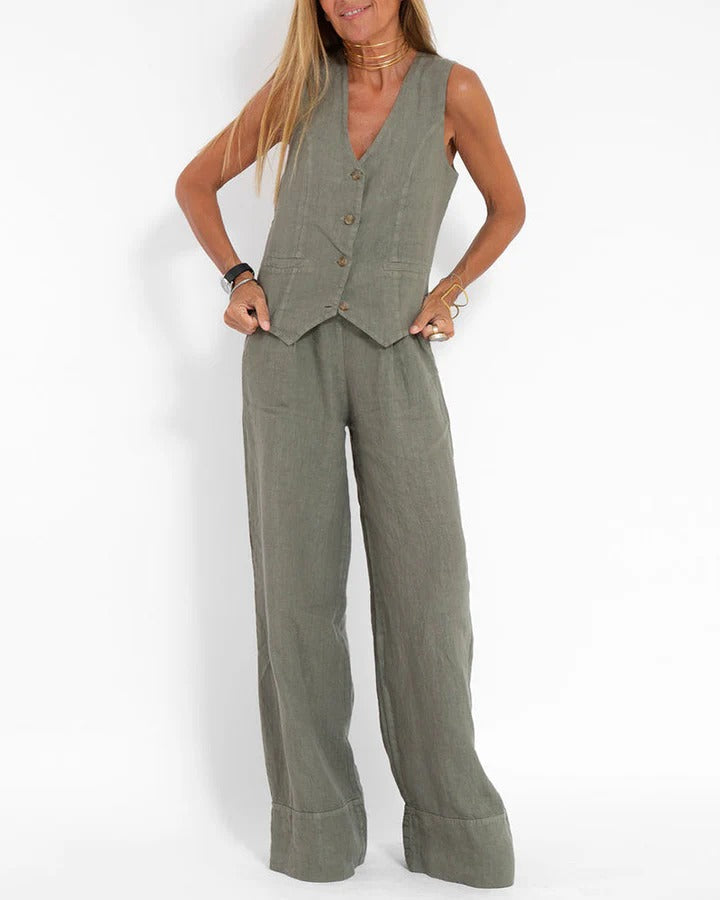 Tenue Été Femme : Top Court et Short Jeans - PanierRoyale