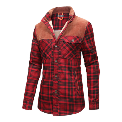 Chemise Flanelle Doublée Homme Hiver
