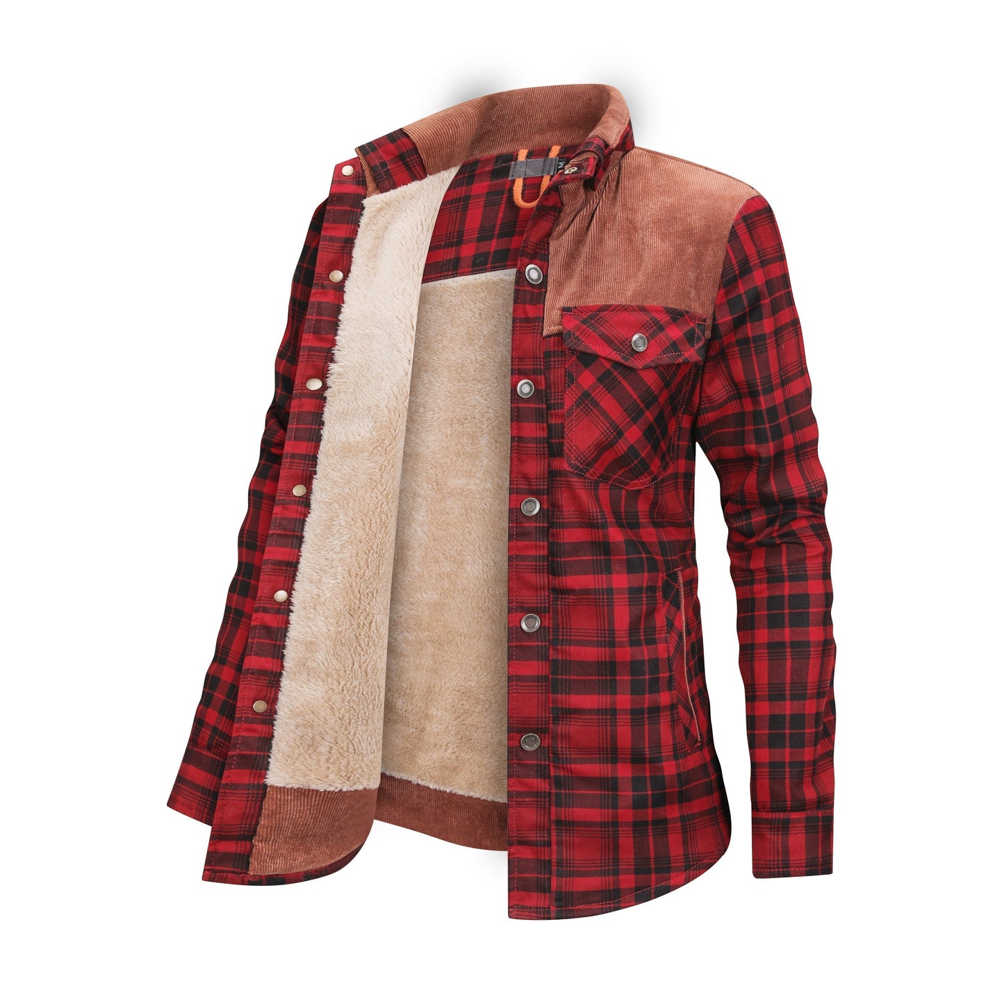Chemise Flanelle Doublée Homme Hiver