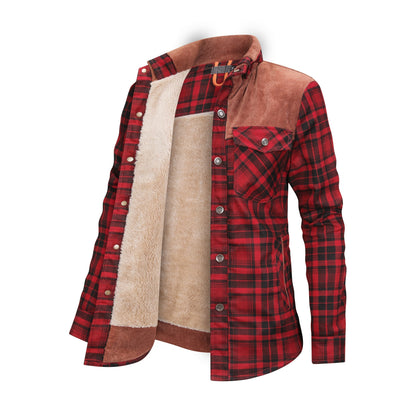 Chemise Flanelle Doublée Homme Hiver