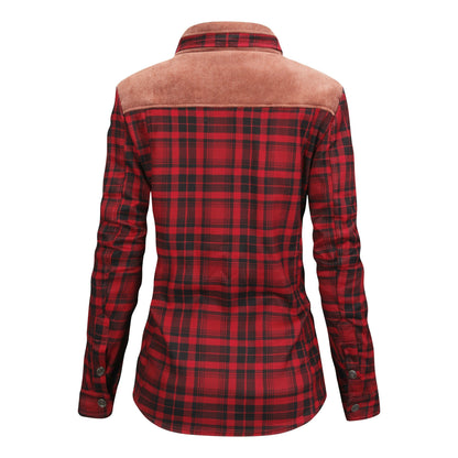 Chemise Flanelle Doublée Homme Hiver
