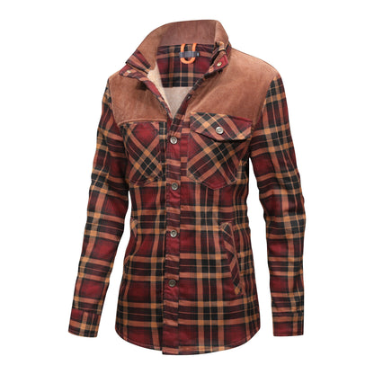 Chemise Flanelle Doublée Homme Hiver