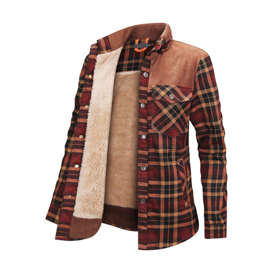 Chemise Flanelle Doublée Homme Hiver - BerlinGlamour