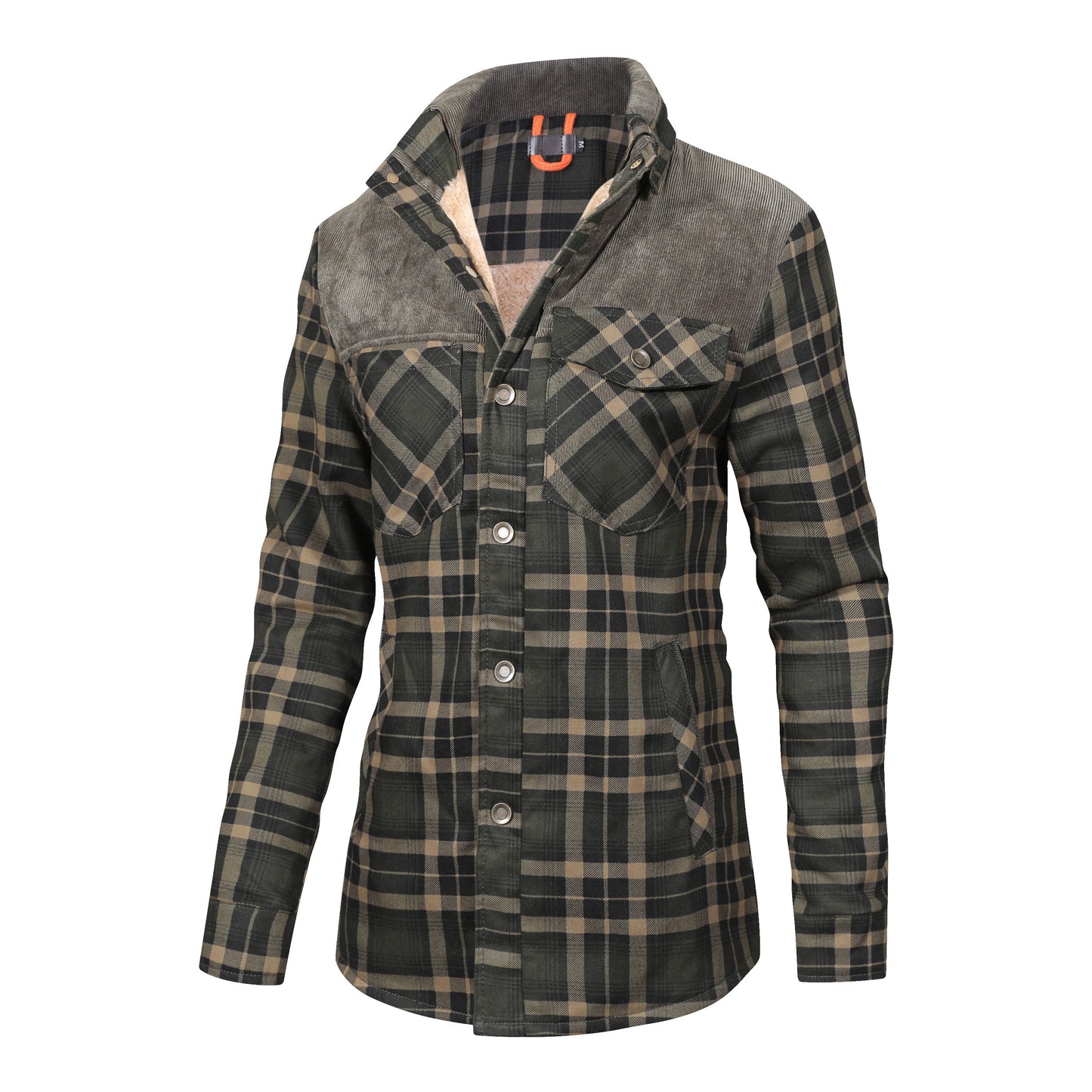 Chemise Flanelle Doublée Homme Hiver