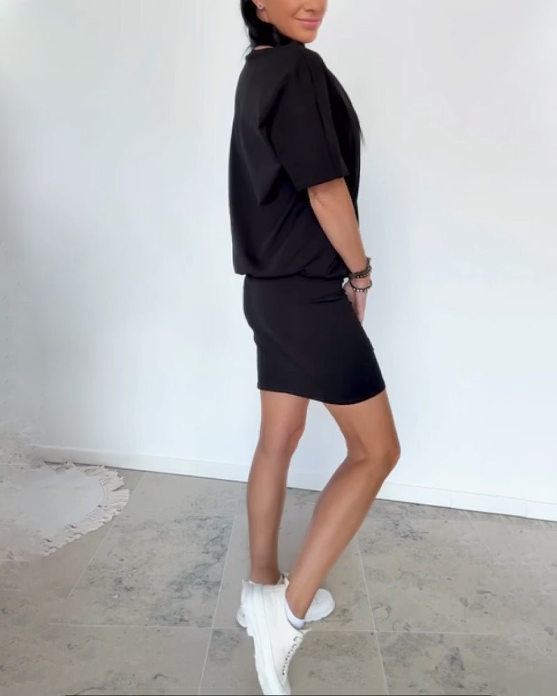 Robe courte Femme Stretch Coupe Casual Chic