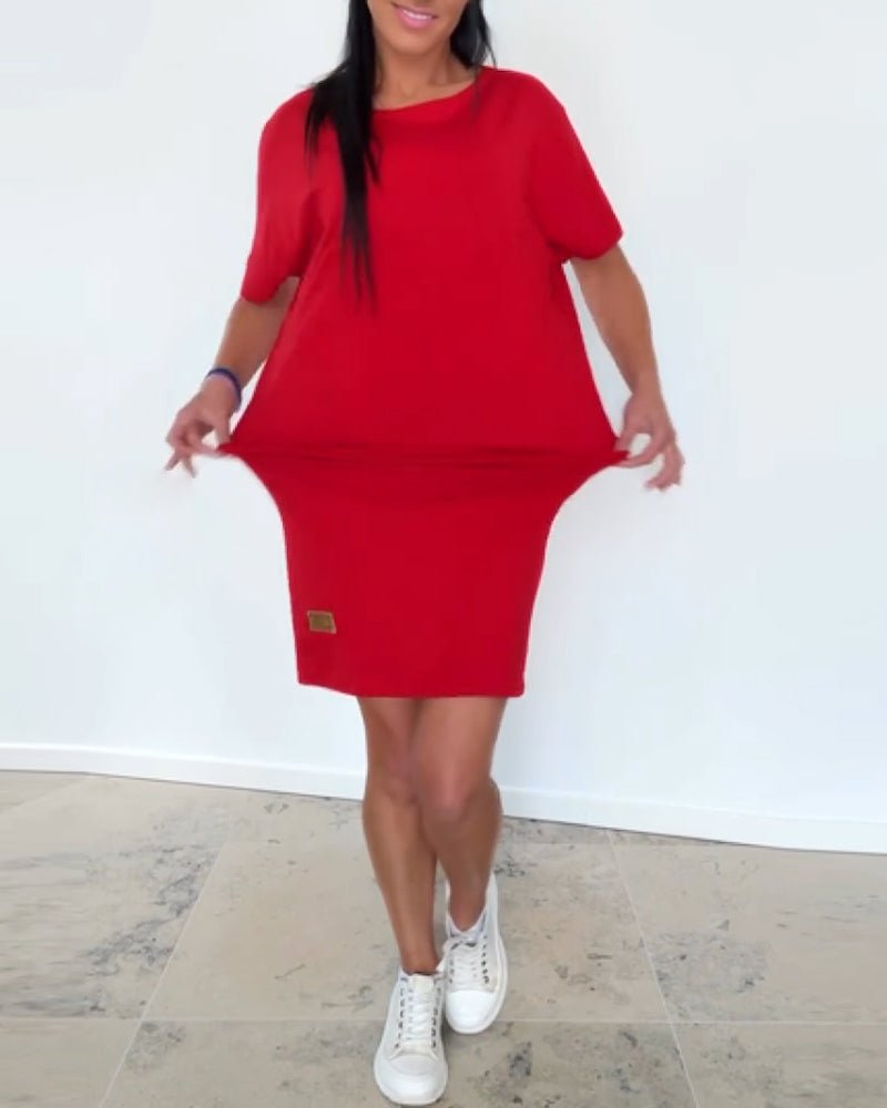 Robe courte Femme Stretch Coupe Casual Chic