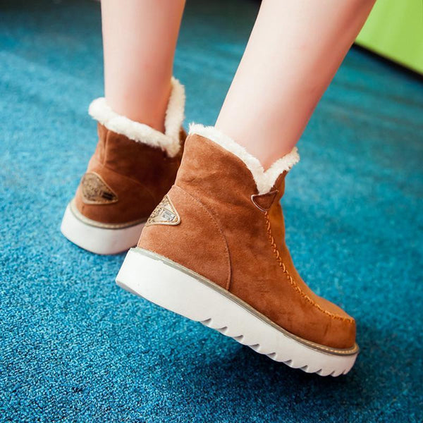 Bottes Hiver Imperméables et Isolées pour Femme