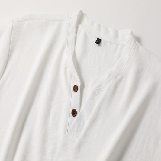 Chemise Homme V Décolleté Élégant et Confortable - BerlinGlamour