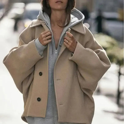Manteau Femme en Laine de Kachemire Doux et Élégant - BerlinGlamour