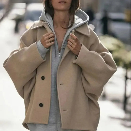 Manteau Femme en Laine de Kachemire Doux et Élégant - BerlinGlamour