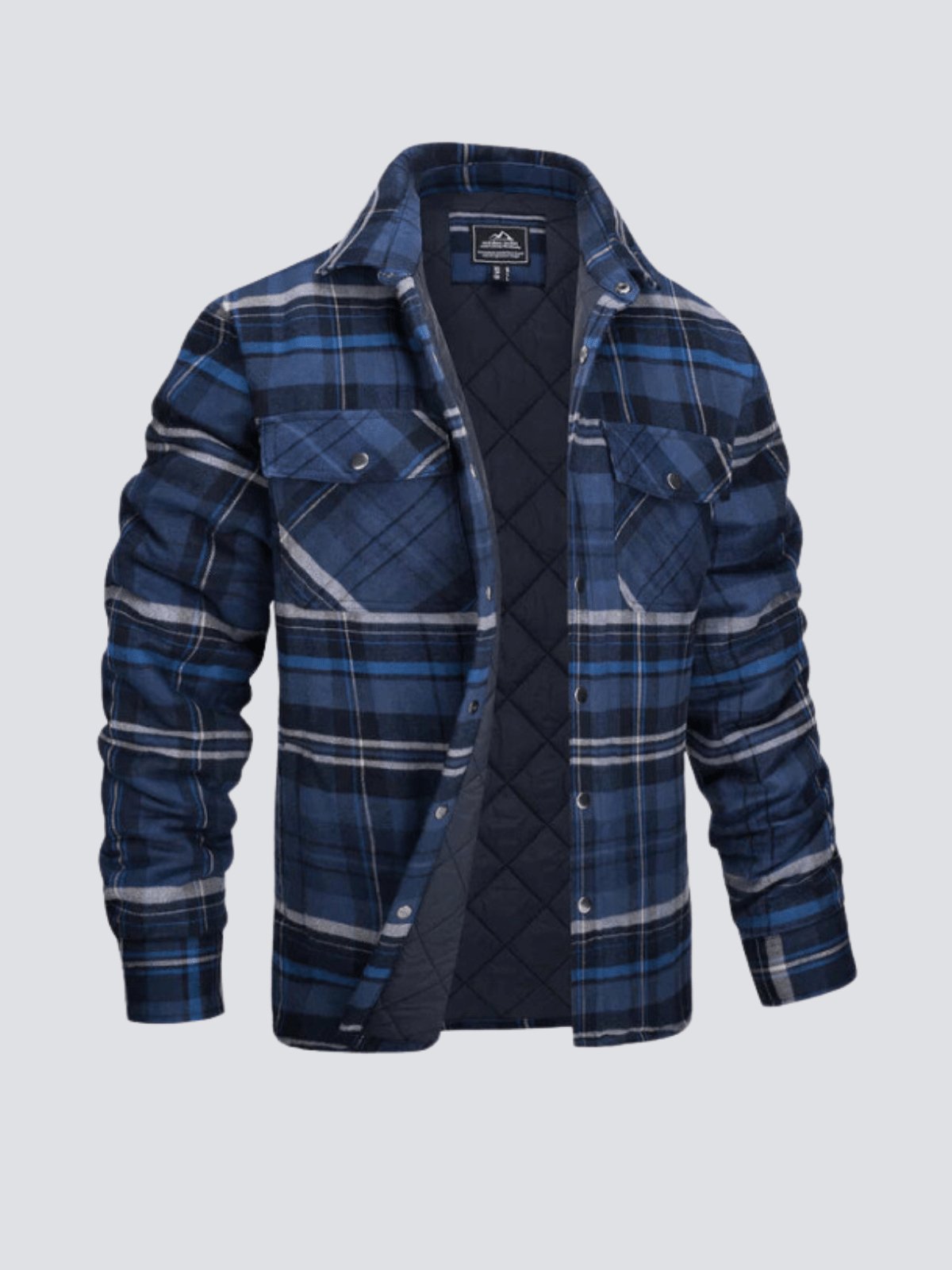 Veste à Rayures Classique Élégante