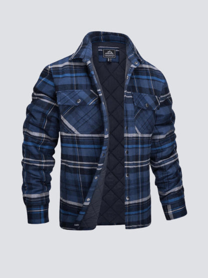 Veste à Rayures Classique Élégante