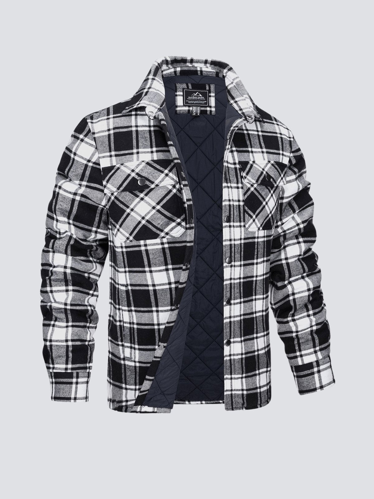 Veste à Rayures Classique Élégante