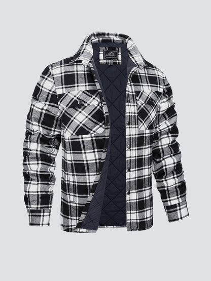 Veste à Rayures Classique Élégante