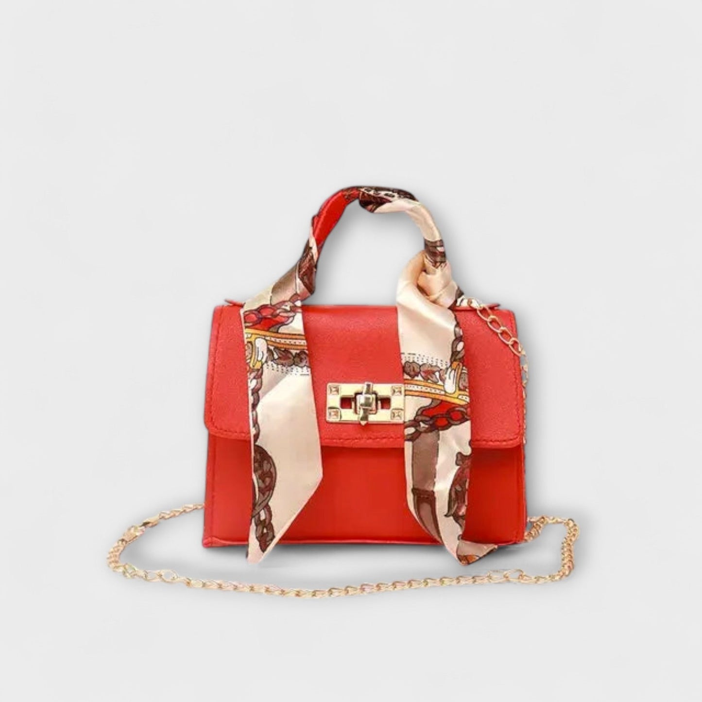 Sac à Main Élégant pour Femme avec Chaîne en Métal