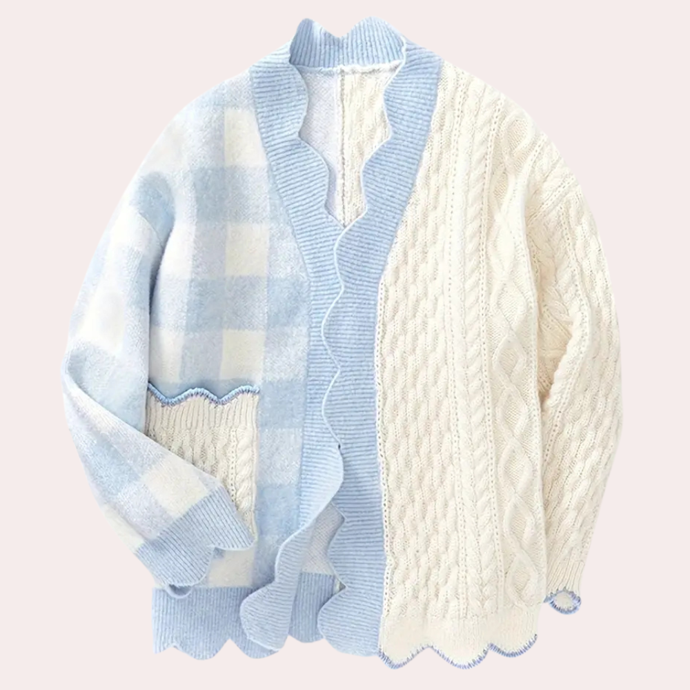 Cardigan Femmes Tricoté Doux et Élégant