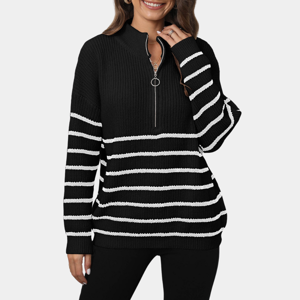 Pull Femme Tricoté Doux et Chaud