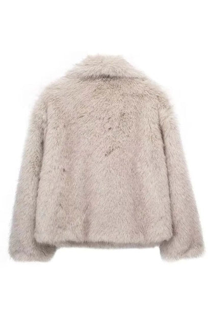 Veste Matelassée En Peluche Pour Femme | Manches Longues