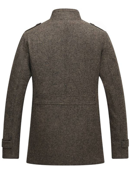 Veste Pour Homme Avec Col Montant | Hiver