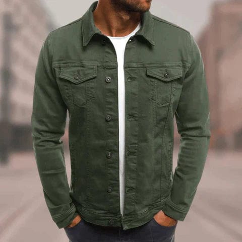 Veste Jean Homme Slim Fit avec Poches - PanierRoyale