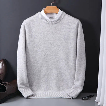 Pull Cachemire Homme Chaud et Doux pour Été et Hiver