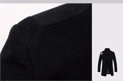 Veste Longue D’Hiver Pour Homme | Manches Longues