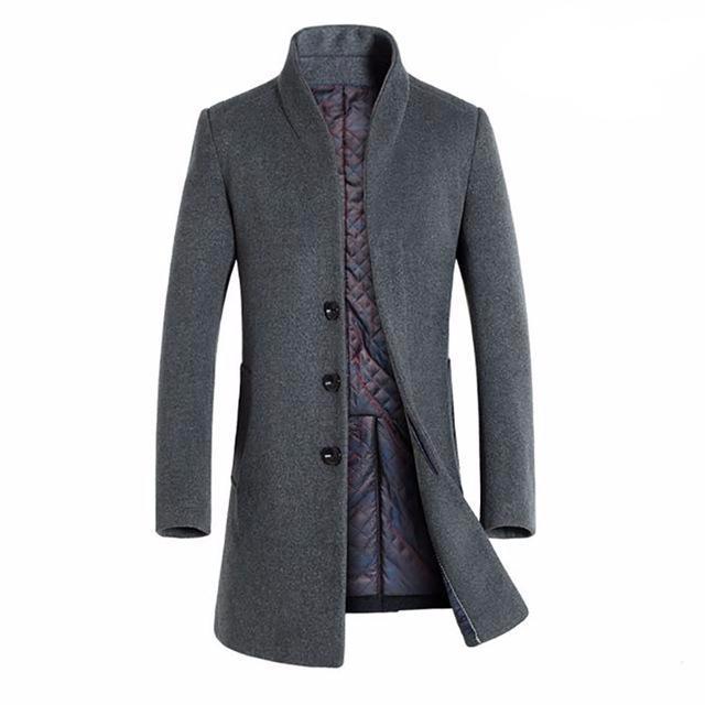 Veste Hiver Homme Longue Manches Réchauffante - PanierRoyale