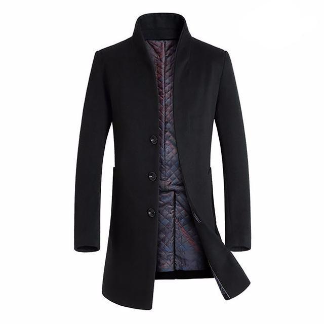 Veste Hiver Homme Longue Manches Réchauffante