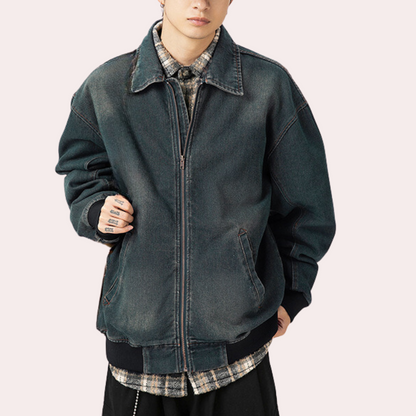 HAROLD - Veste en Jean Tendance pour Hommes