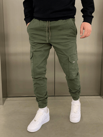 Pantalon Jogger Homme Sport Chic – Coupe Détendue avec Ceinture Élastique