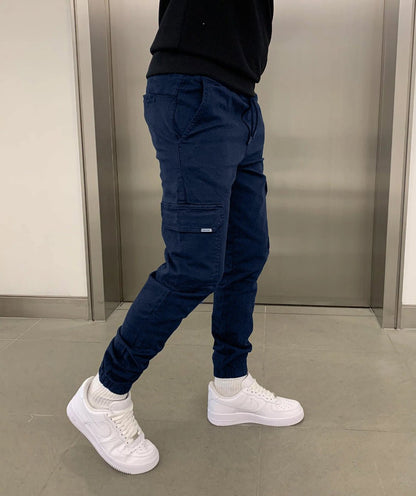 Pantalon Jogger Homme Sport Chic – Coupe Détendue avec Ceinture Élastique - PanierRoyale