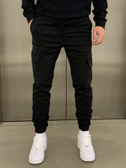 Pantalon Jogger Homme Sport Chic – Coupe Détendue avec Ceinture Élastique