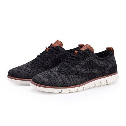 Baskets Running Homme Respirantes Bleu Marine