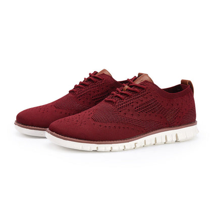 Baskets Running Homme Respirantes Bleu Marine