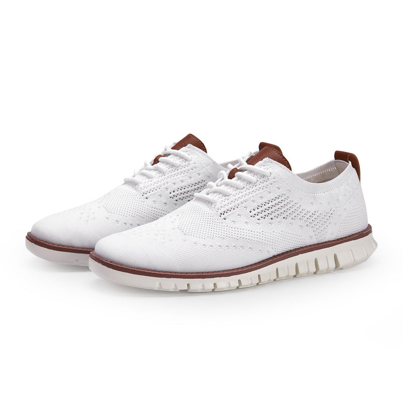 Baskets Running Homme Respirantes Bleu Marine