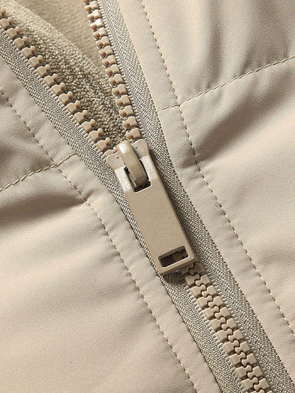 Doudoune D'hiver Classique Pour Homme | Fermeture Éclair