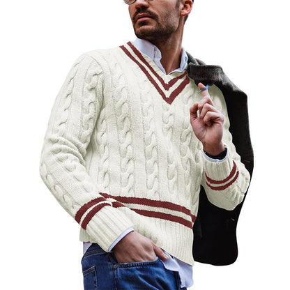 Pull Homme Câblé Chic et Confortable pour Tous les Jours