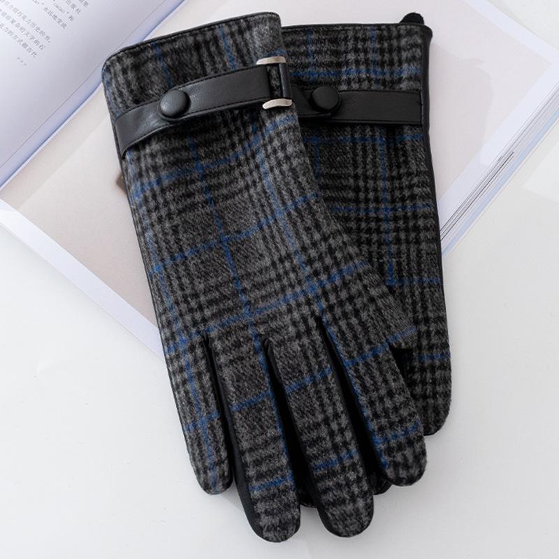 Gants Écran Tactile Hiver Homme Chaud et Imperméable