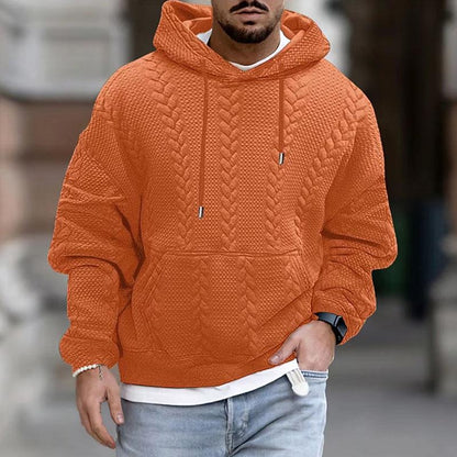 Sweat à Capuche Homme avec Poche Avant Réconfortant