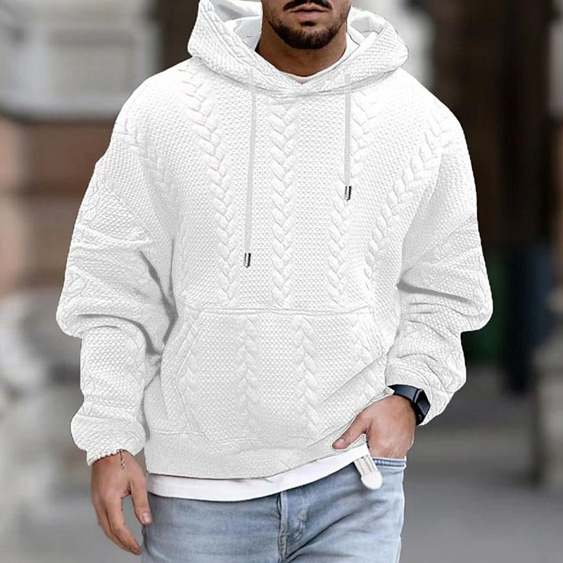 Sweat à Capuche Homme avec Poche Avant Réconfortant