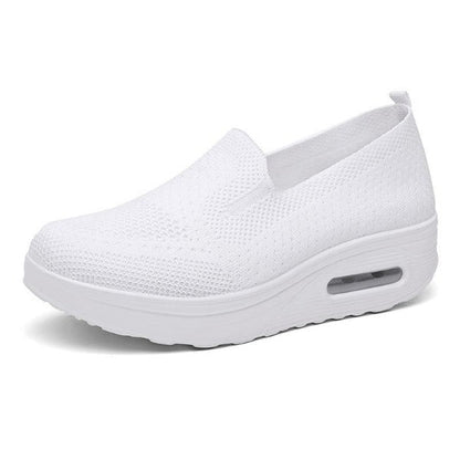 Baskets Femmes Rose Pastel Confortables et Légères
